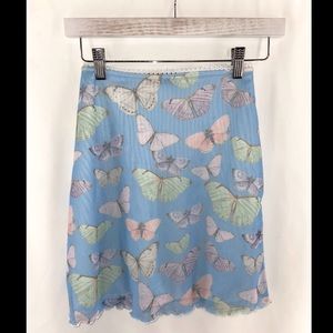 Butterfly Mini Skirt